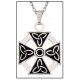 NECKLACE CELTIC CROSS + TRINITY
